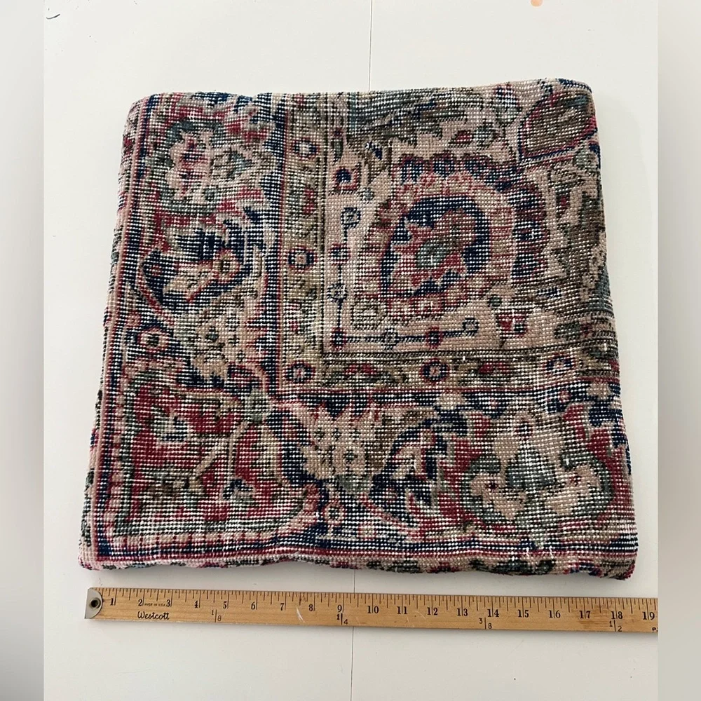 IKEA BORKARV 20”x 20” Wool Carpet Square Accent Throw‎ Pillow Cover